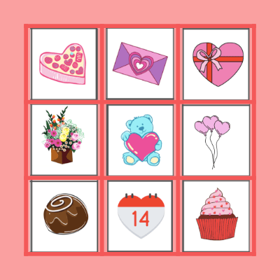 Valentine's Bingo Card