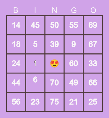 cindz ❤️❤️ Bingo Card