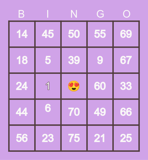 cindz ❤️❤️ Bingo Card