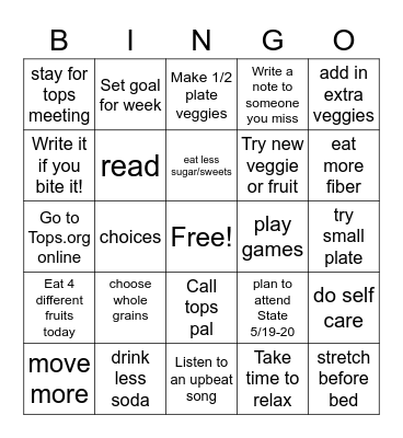 We are Goin Bananas Bingo Card