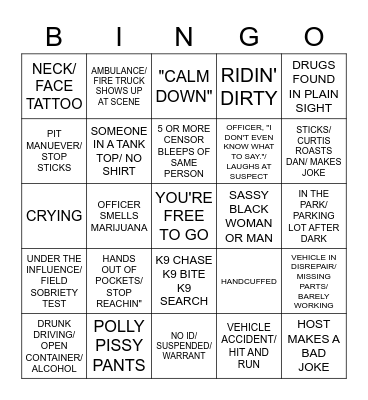 OP LIVE Bingo Card