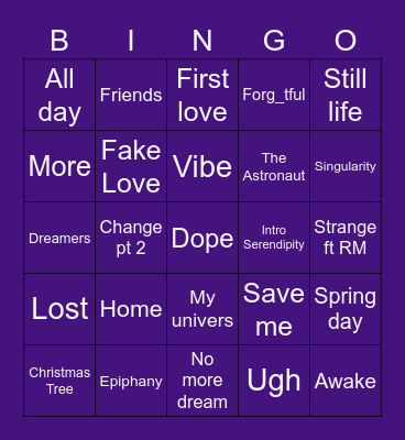 @Vminponquesitos Bingo Card