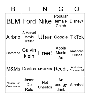 Super_Bowl_Bingo.exe Bingo Card