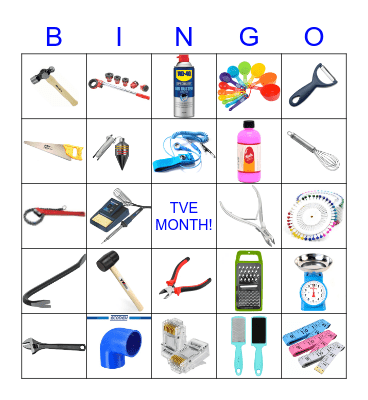 TVE MONTH! Bingo Card