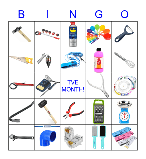 TVE MONTH! Bingo Card