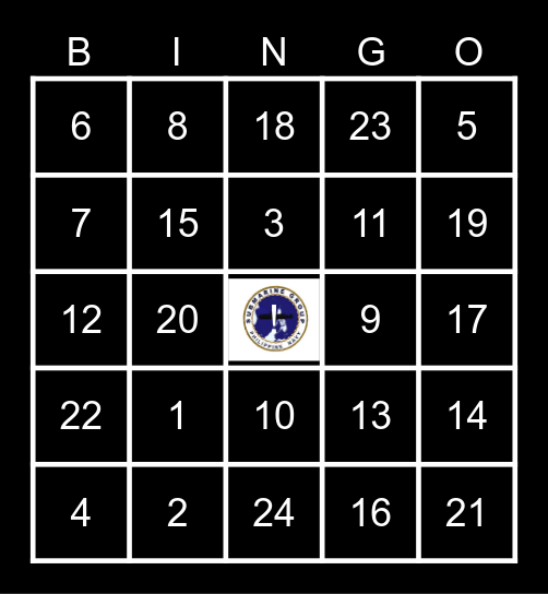 Happy 7th Anniversary Submarine Group Bingo Card