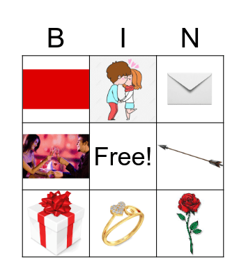 Valentine's Day Bingo Card