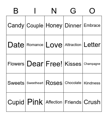 Shannon Bingo Card