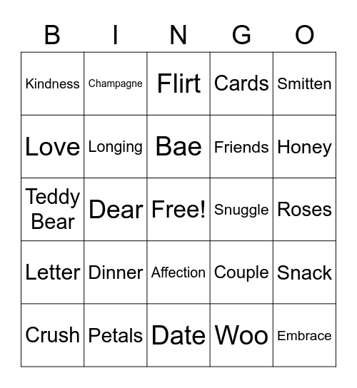 RPotts Bingo Card Bingo Card