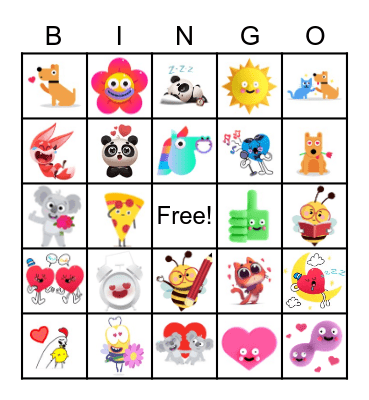 VALENTINE'S DAY Bingo Card