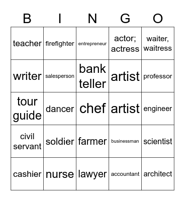 连连看-2 Bingo Card