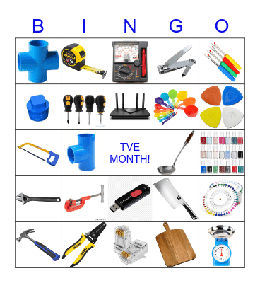 TVE MONTH! Bingo Card