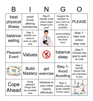 ABC PLEASE Bingo Card