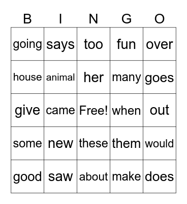 Yareli Bingo Card