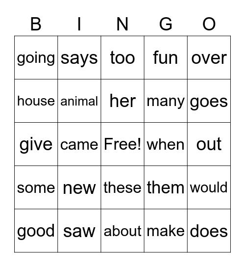 Yareli Bingo Card