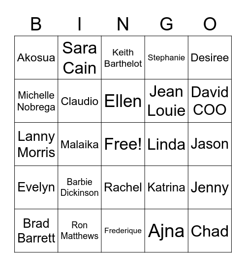 ACI's Valentin Bingo Card