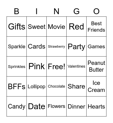 Happy Friendship Day! Bingo Card