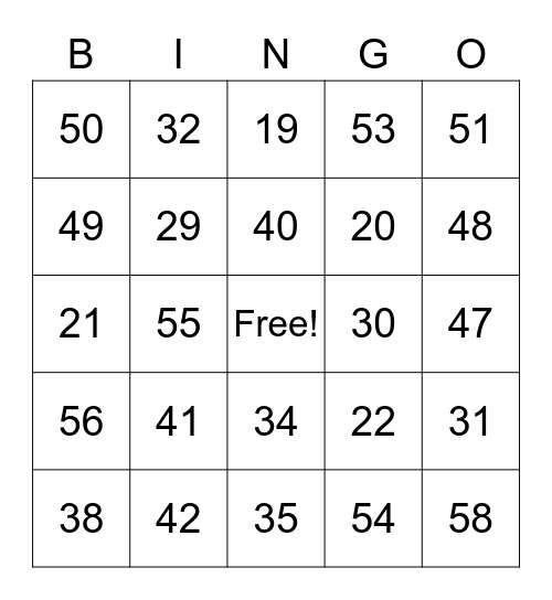 Adding 2-Digit and 1-Digit CPV 4 Bingo Card