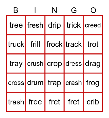 Valentine's Bingo Card