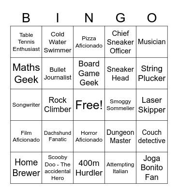 ANDi Titles Bingo Card