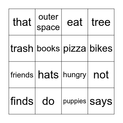 Do Not Eat That Bingo Card