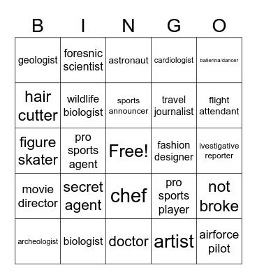 GEKO 2023 Bingo Card