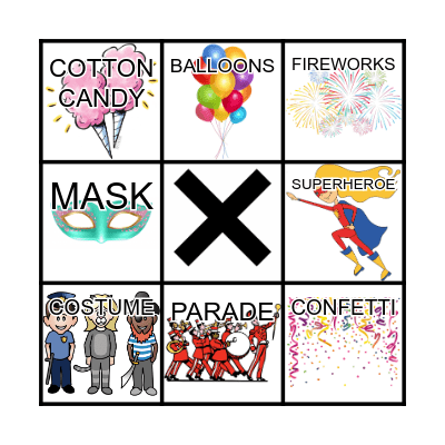 CARNIVAL BINGO Card