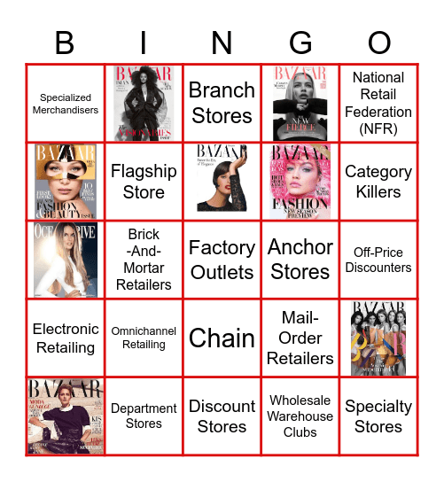 The Retail Segment Bingo Card