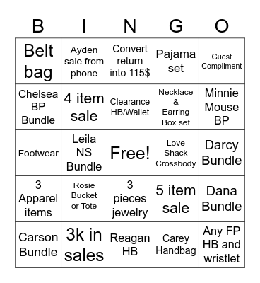 Spring into Action Bingo Card