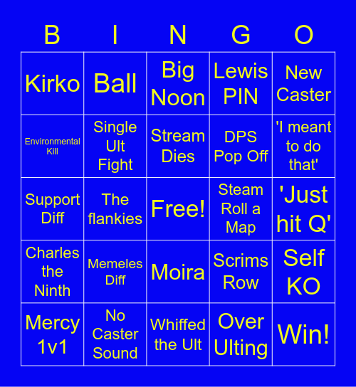 Briton 2/15 Bingo Card