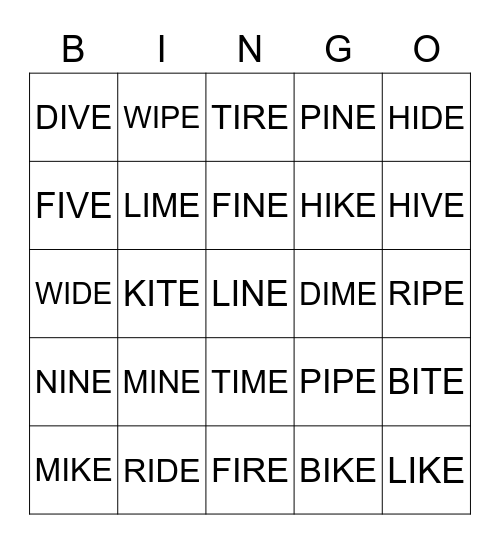 MIKE AND HIS MOM Bingo Card