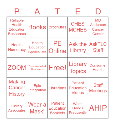 GIVING AND GAMING 2023 Bingo Card