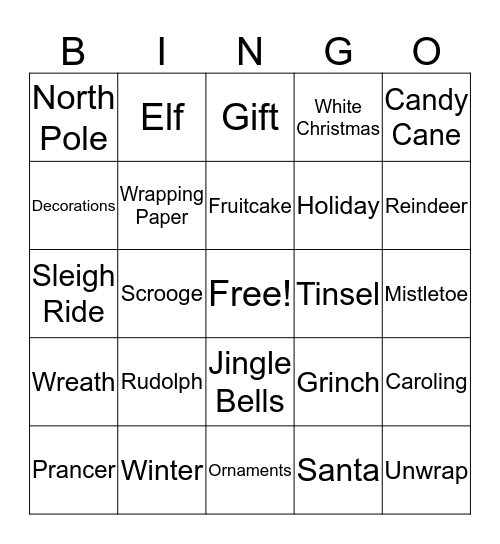 Announcement Bingo  Bingo Card