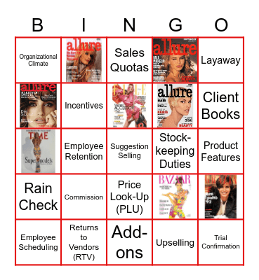 Successful Selling Bingo Card