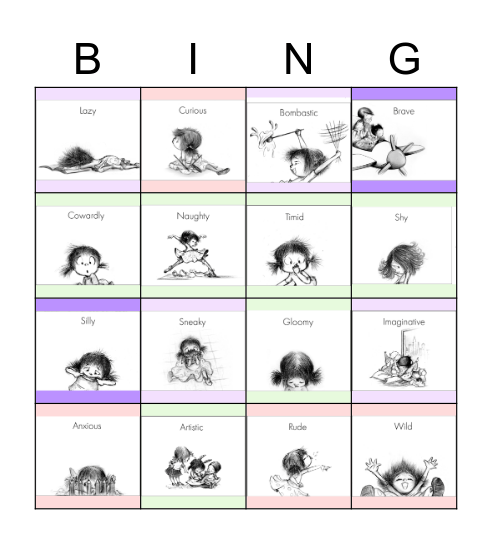 Danbi Bingo Card
