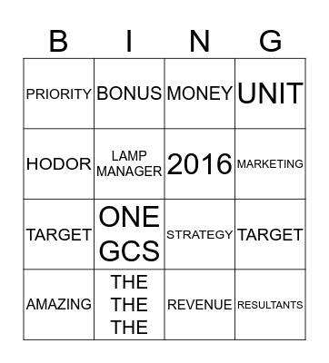 B*llsh*t Bingo! Bingo Card
