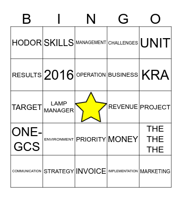 B*LLSH*T BINGO Card
