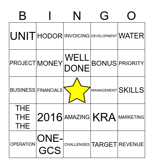 B*LLSH*T BINGO Card