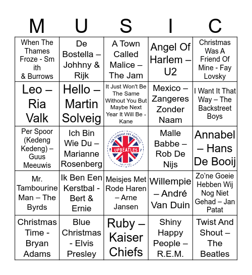 502 Bingo Card