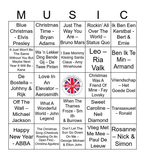 503 Bingo Card