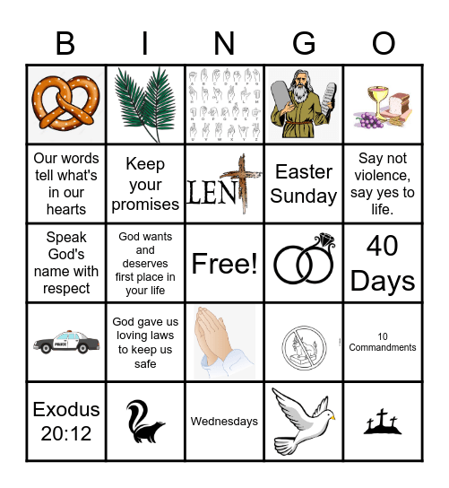 TNT Bingo Card