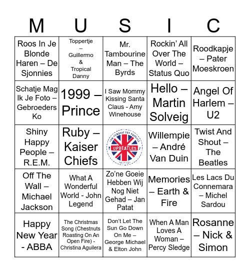 505 Bingo Card