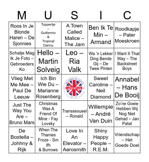 507 Bingo Card