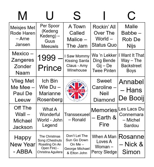 509 Bingo Card