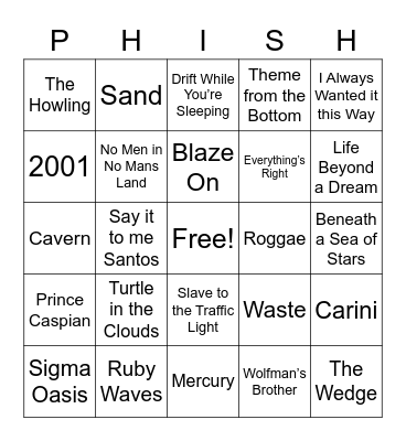 Jenny Mexico Bingo 2023 Bingo Card