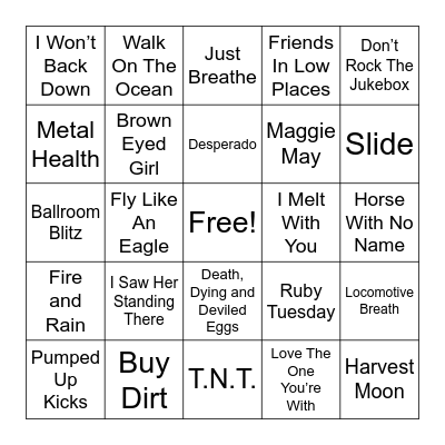 2.19 LMB Bingo Card