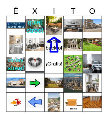 En la casa Bingo Card