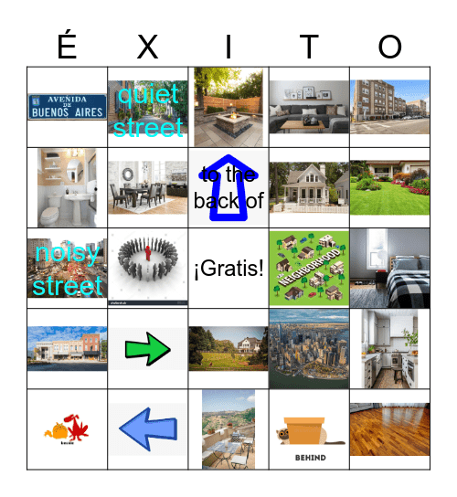 En la casa Bingo Card