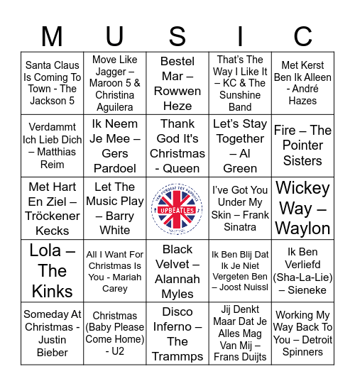 602 Bingo Card