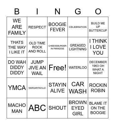 TOG COVER ALL Bingo Card